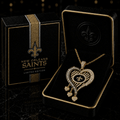 NOS Solid Gold Chain with Diamond Pendant TMH