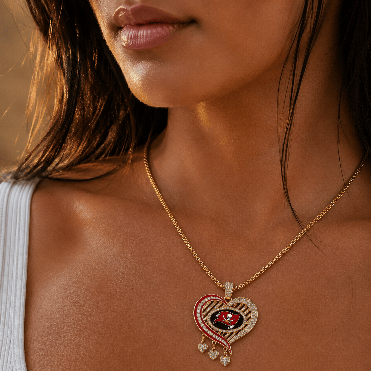 TBB Solid Gold Chain with Diamond Pendant TMH