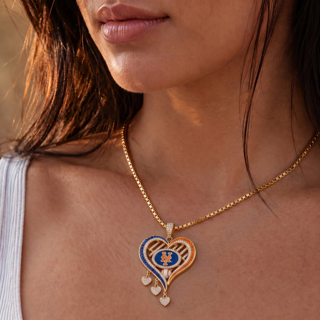 NYMR Solid Gold Chain with Diamond Pendant BMD