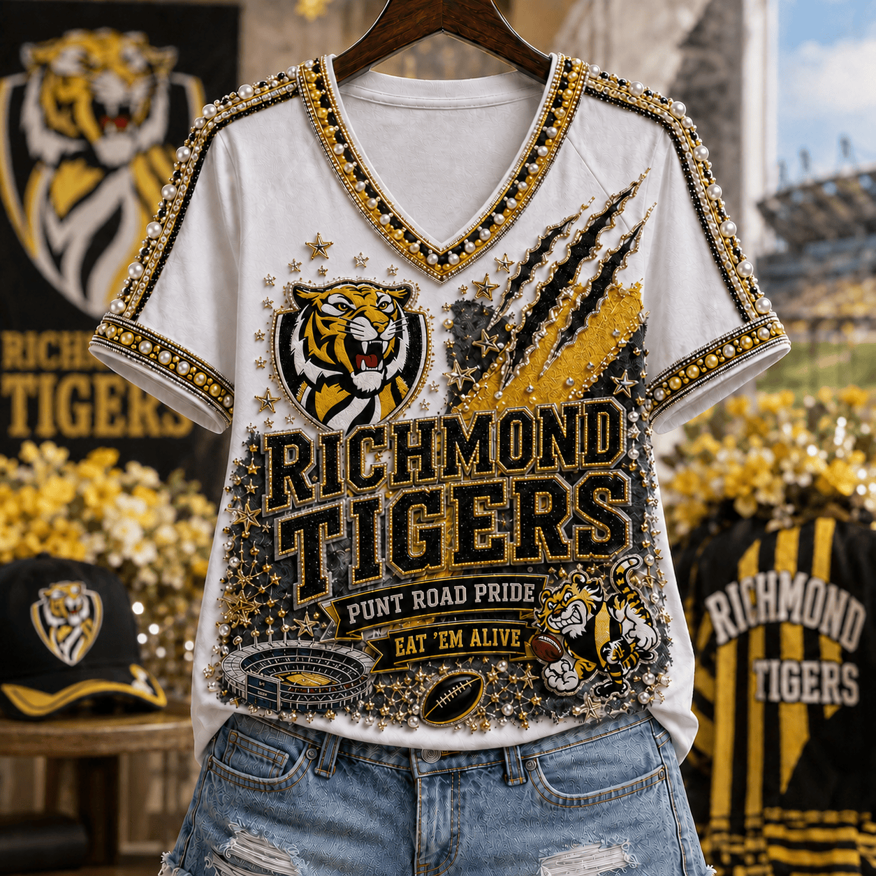 Premium RIC V-neck Shirt NPL