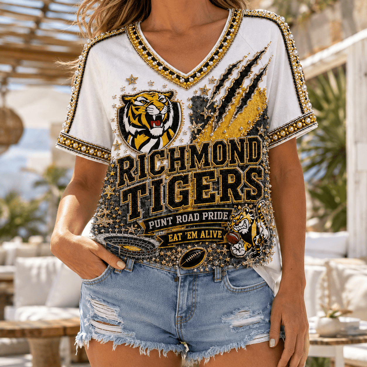 Premium RIC V-neck Shirt NPL