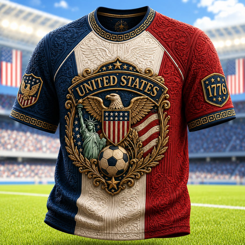 PREMIUM USMNT 3D EMBOSS SHIRT TTNL
