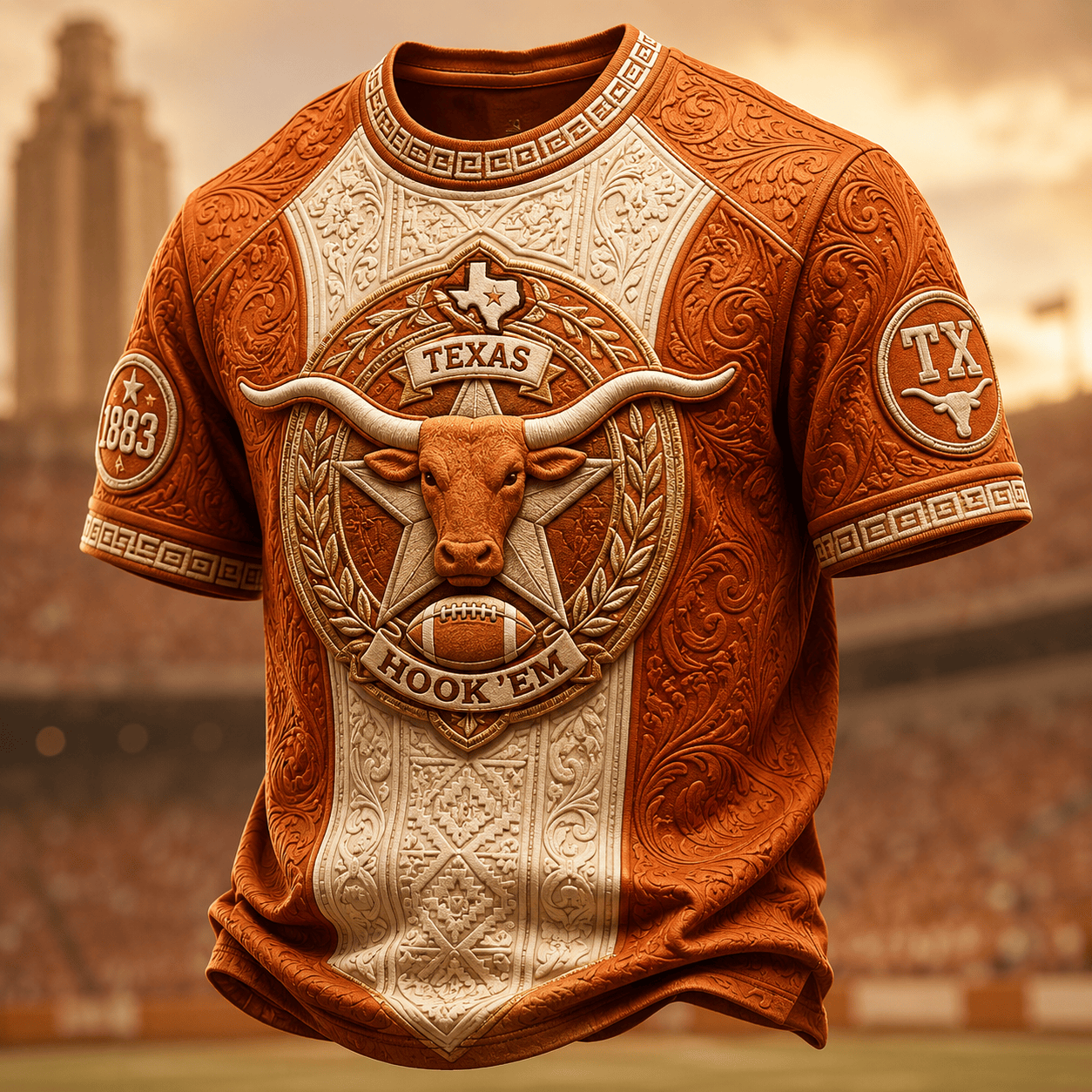 PREMIUM TLS 3D EMBOSS SHIRT TTNL