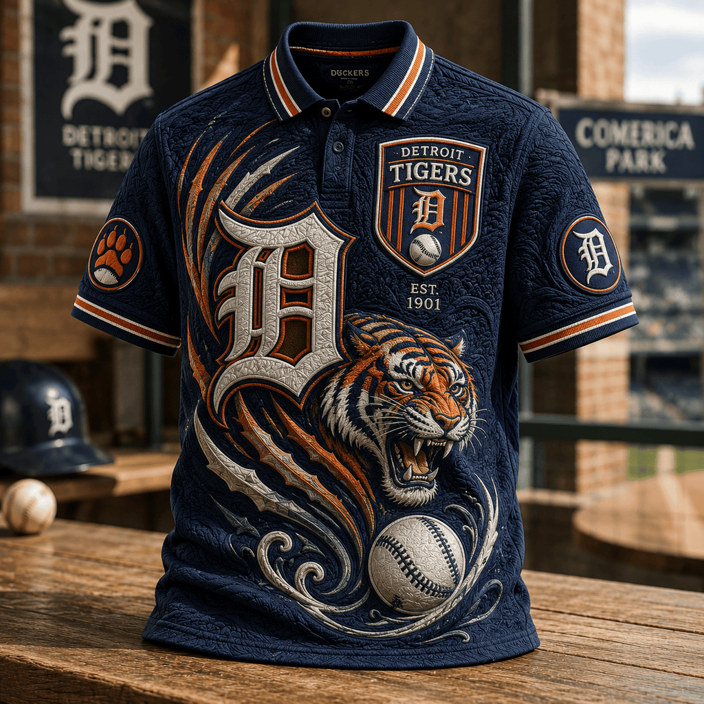 PREMIUM DTG EMBOSS POLO SHIRT HQH