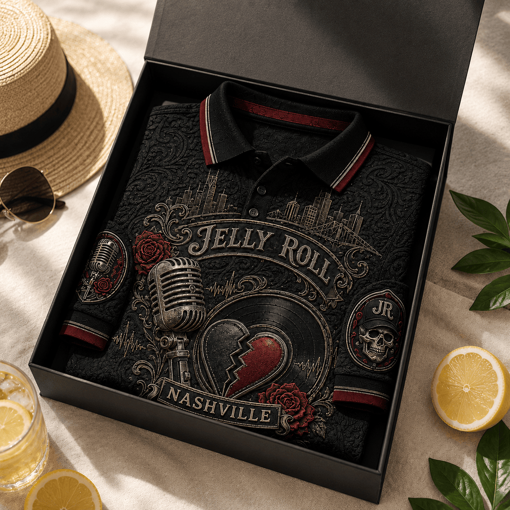 PREMIUM JLR EMBOSS POLO SHIRT HQH