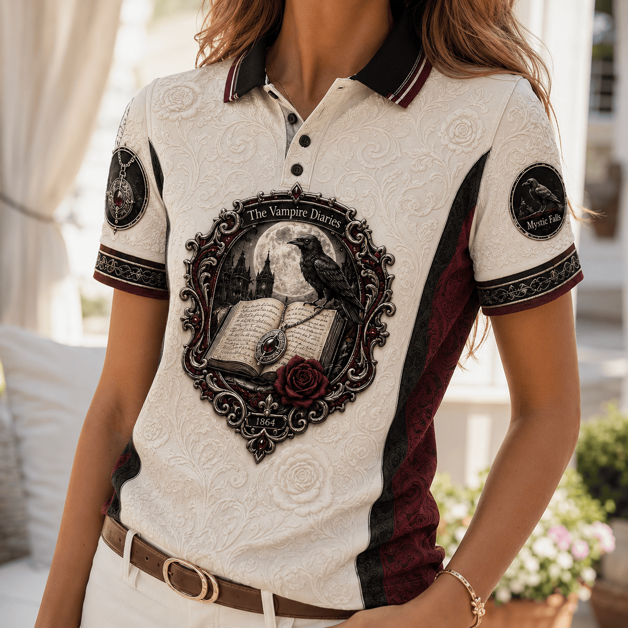 PREMIUM TVD EMBOSS POLO SHIRT HQH