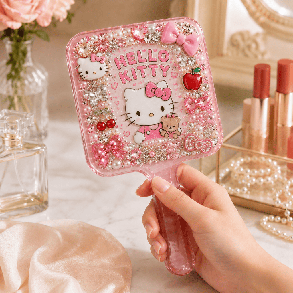 Premium HLKT Glam Handheld Mirror TNSM