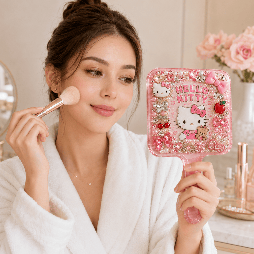 Premium HLKT Glam Handheld Mirror TNSM
