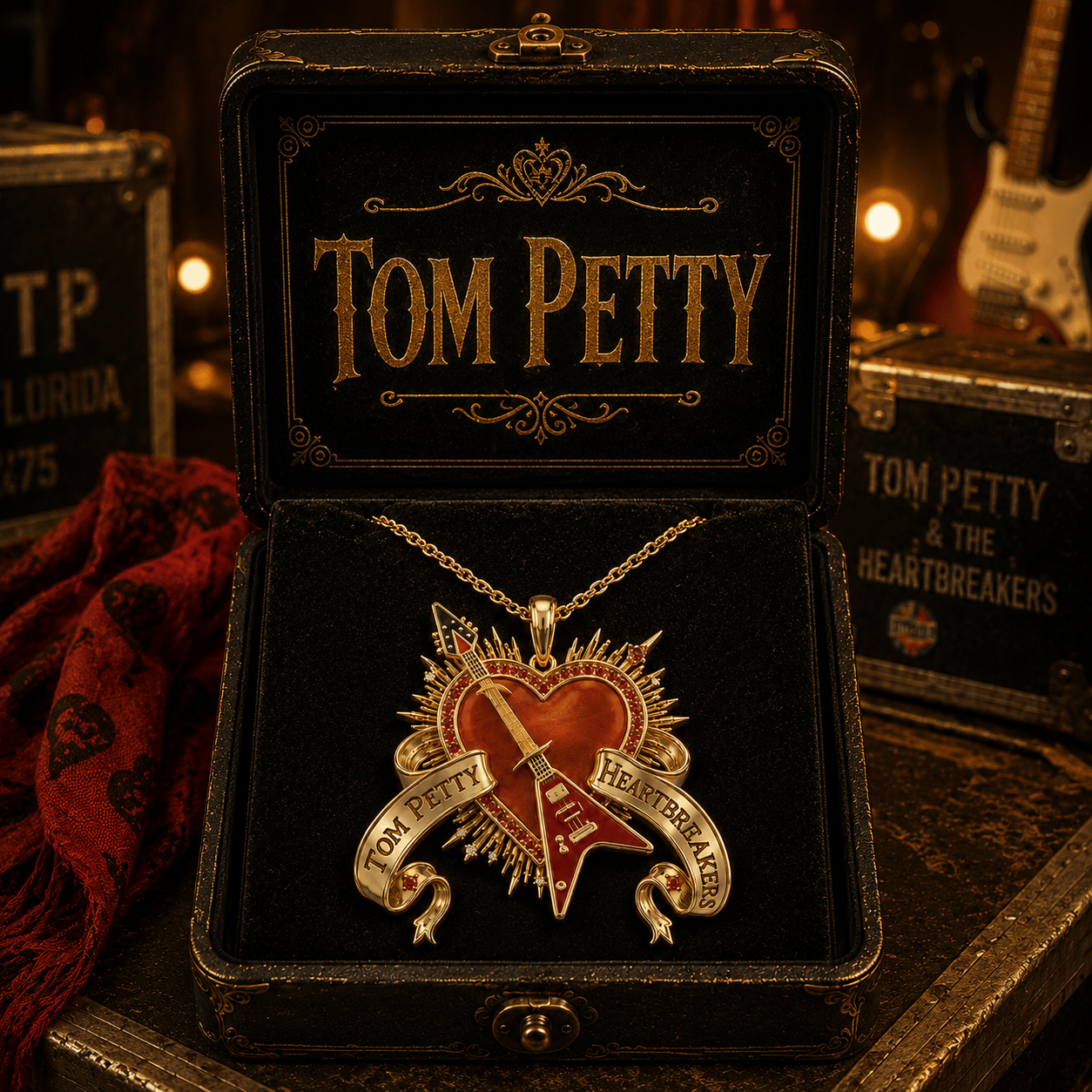 TPT Solid Gold Chain with Diamond Pendant BMD