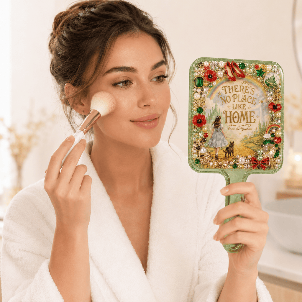 Premium TWOZ Glam Handheld Mirror TNSM