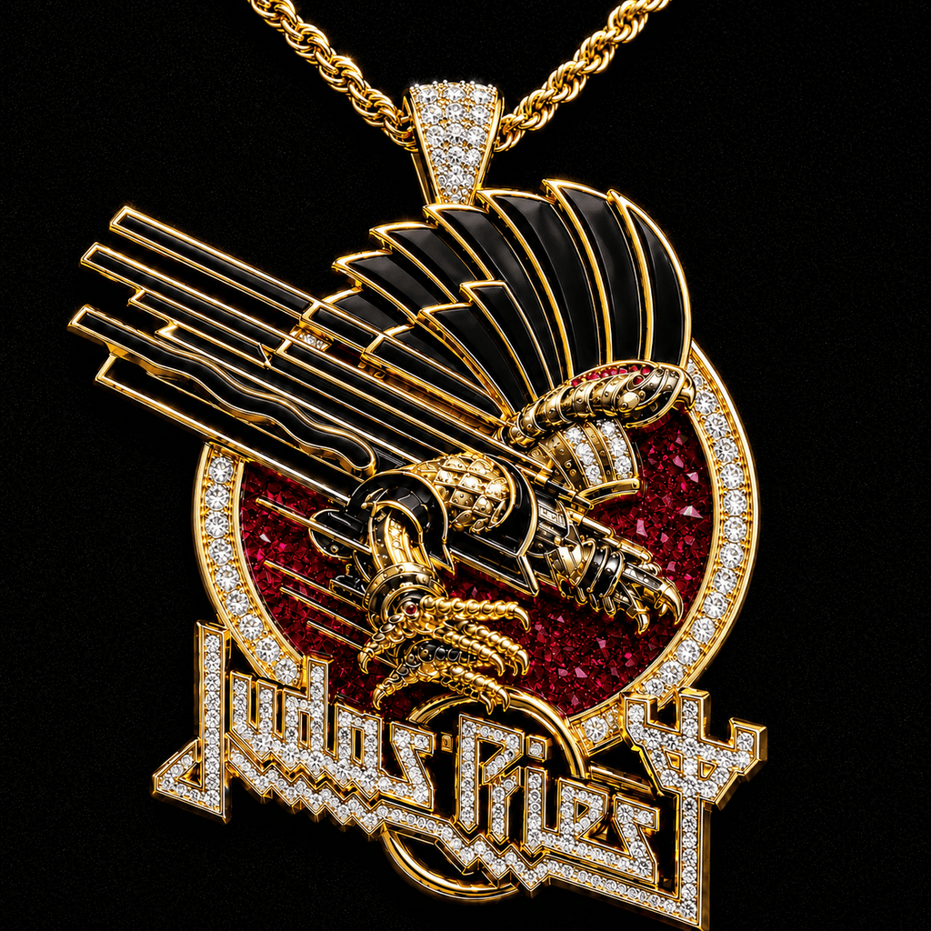 JDPR Solid Gold Chain with Diamond Pendant TTTT