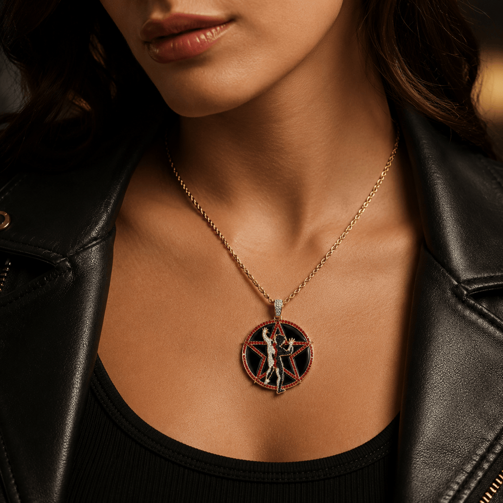 RSH Solid Gold Chain with Diamond Pendant TTTT