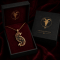 SLK Solid Gold Chain with Diamond Pendant TTTT