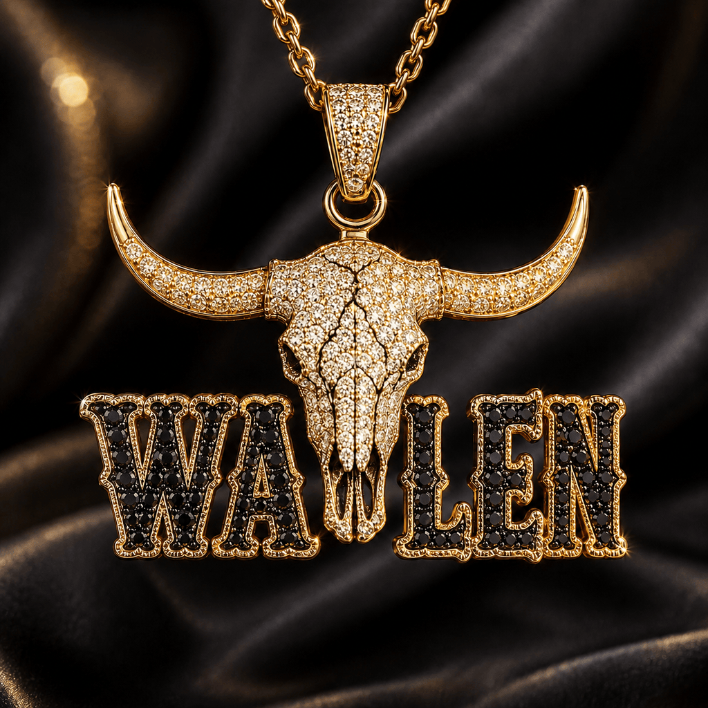 MGWL Solid Gold Chain with Diamond Pendant TMH