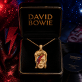 DVB Solid Gold Chain with Diamond Pendant BMD