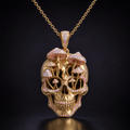 MMT Solid Gold Chain with Diamond Pendant BMD