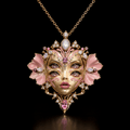 MMT Solid Gold Chain with Diamond Pendant BMD