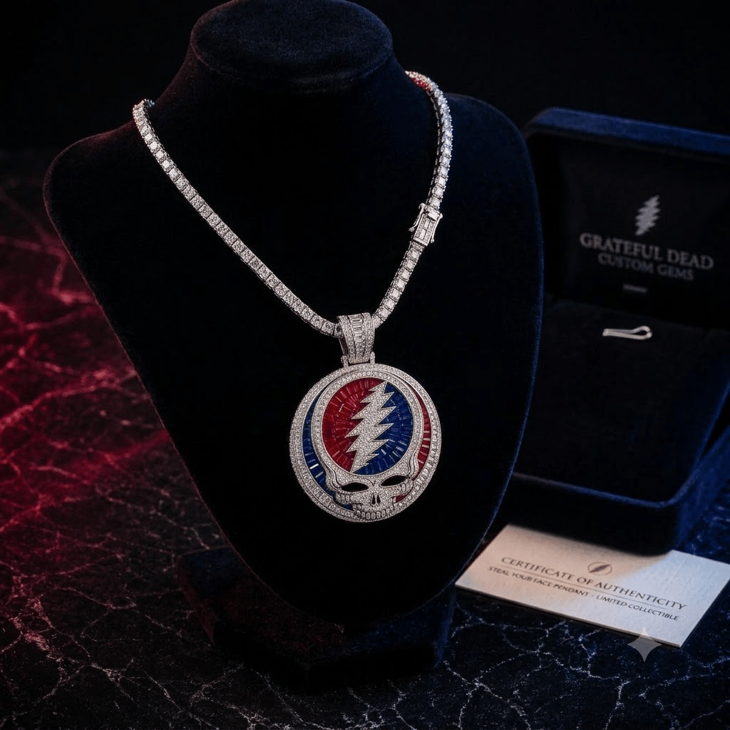 GRFD Solid Gold Chain with Diamond Pendant TMH