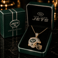 NYJ Solid Gold Chain with Diamond Pendant TMH