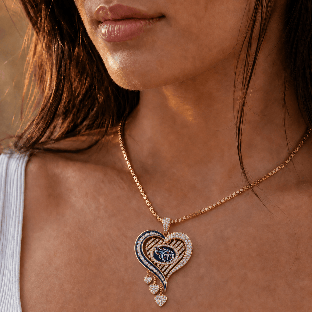 TNST Solid Gold Chain with Diamond Pendant TMH