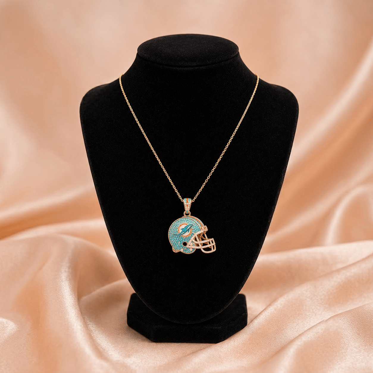MDP Solid Gold Chain with Diamond Pendant TMH