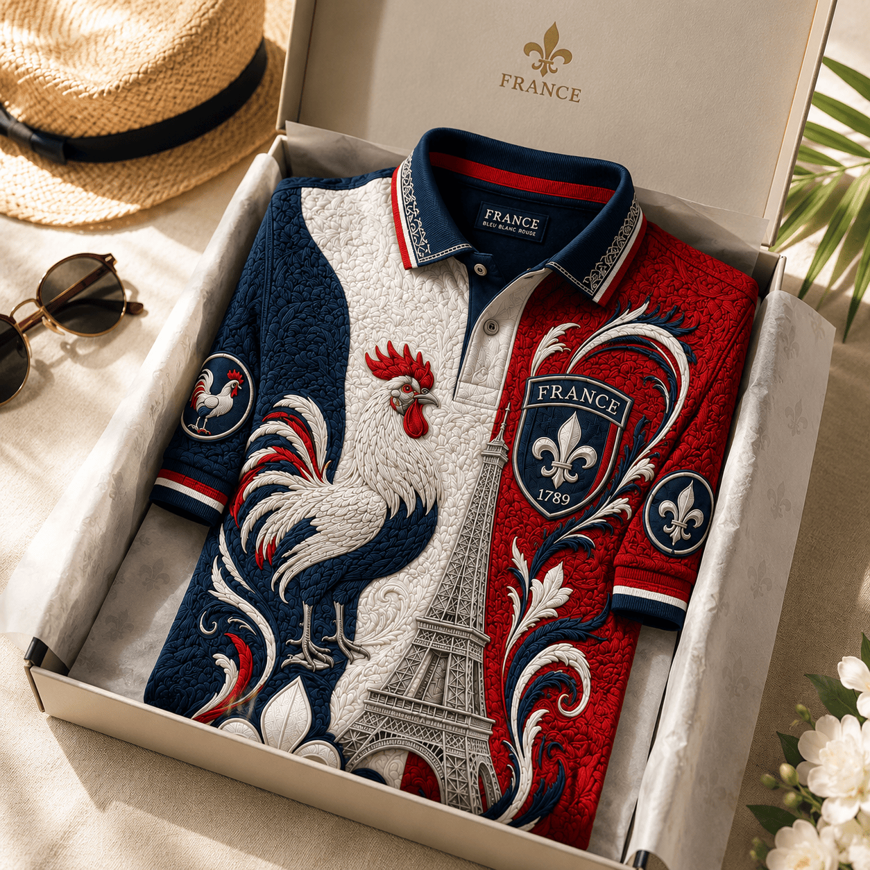 PREMIUM FRFC EMBOSS POLO SHIRT HQH