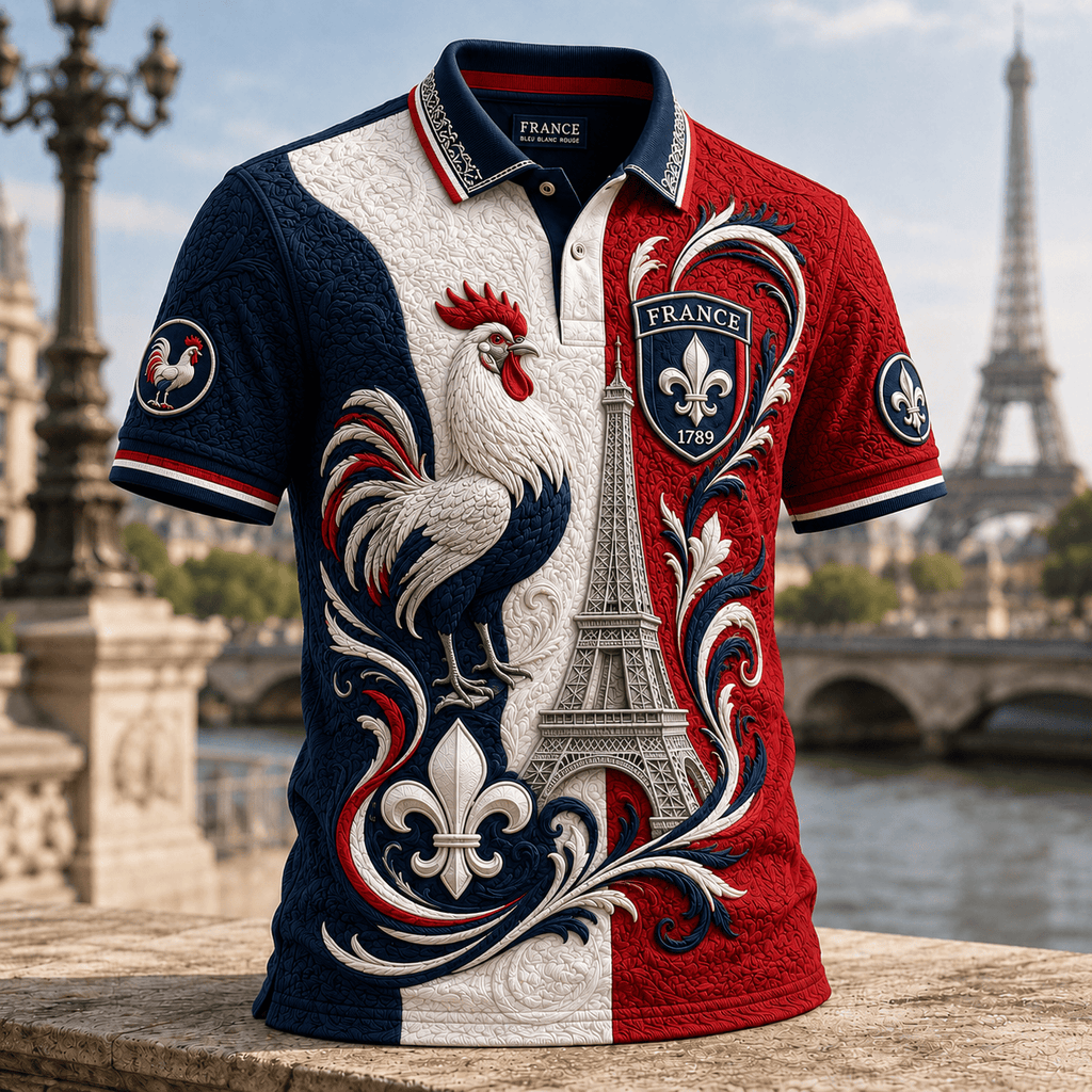 PREMIUM FRFC EMBOSS POLO SHIRT HQH