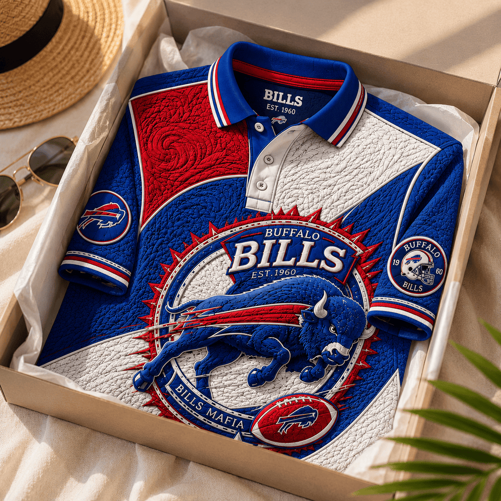 PREMIUM BFBL EMBOSS POLO SHIRT HQH