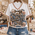 Premium SEW V-neck Shirt NPL