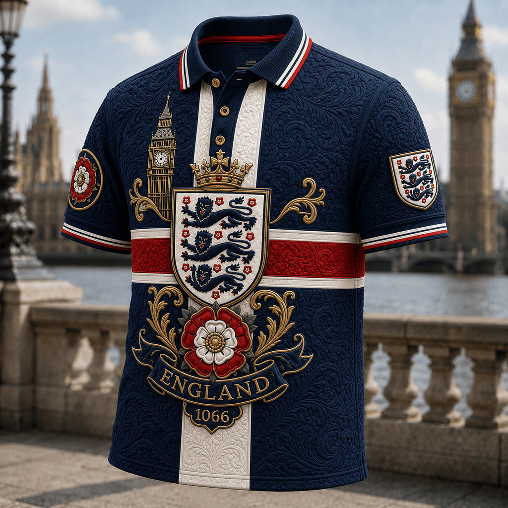 PREMIUM ENG EMBOSS POLO SHIRT HQH