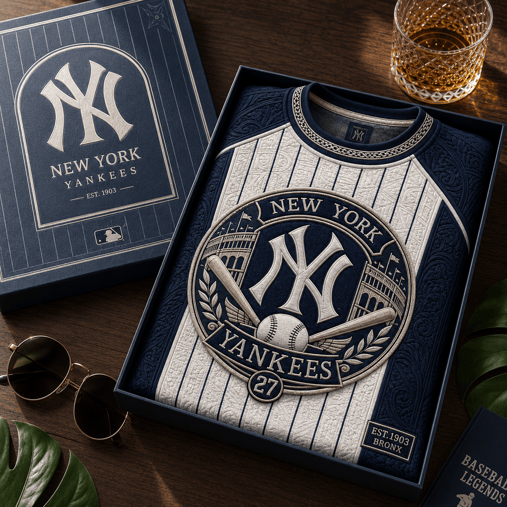 PREMIUM NYY 3D EMBOSS SHIRT TTNL