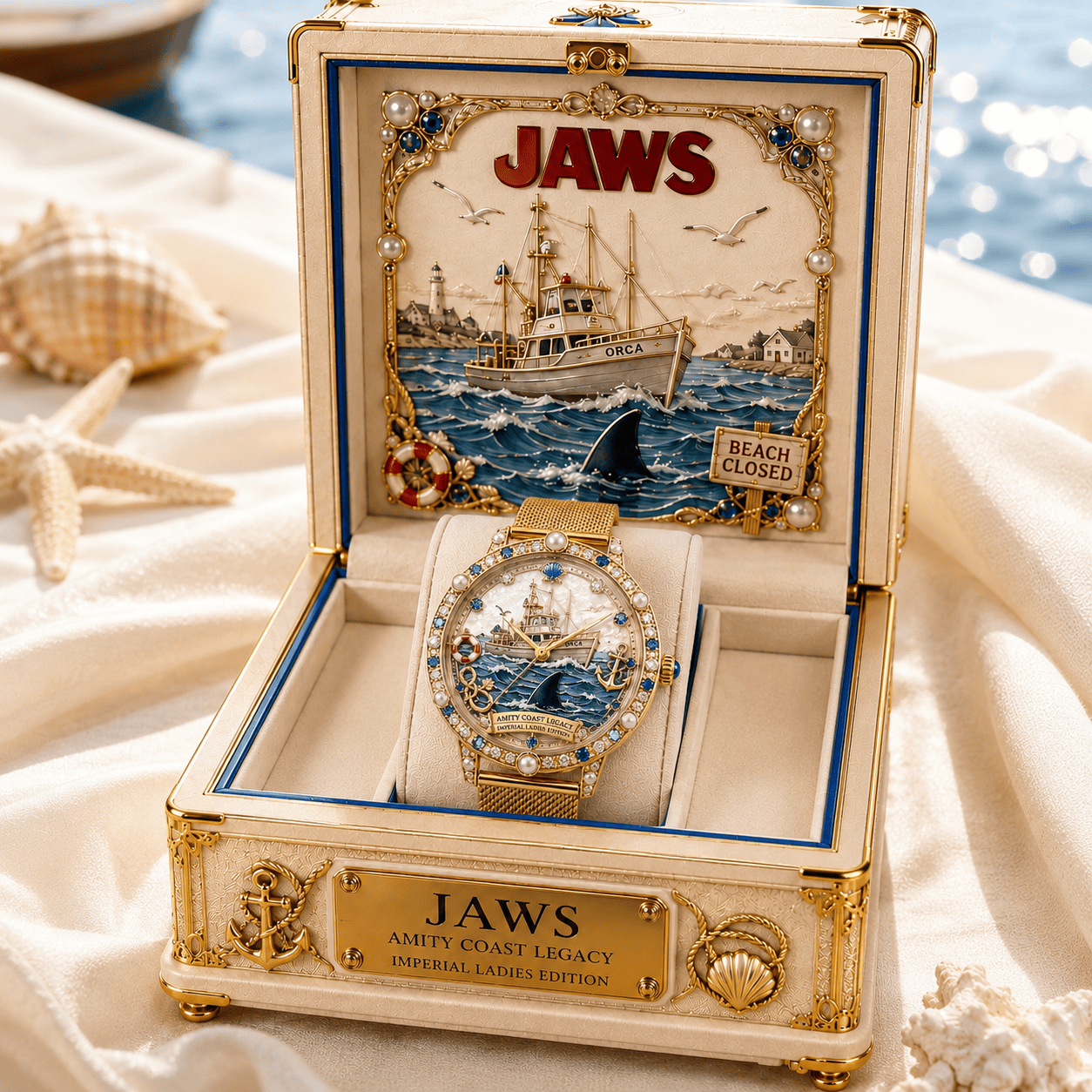 JAWS Premium Stainless Steel Watch NPL