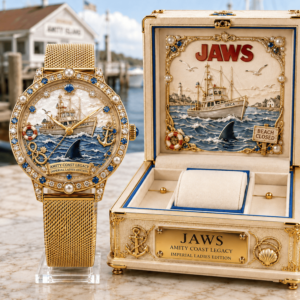 JAWS Premium Stainless Steel Watch NPL
