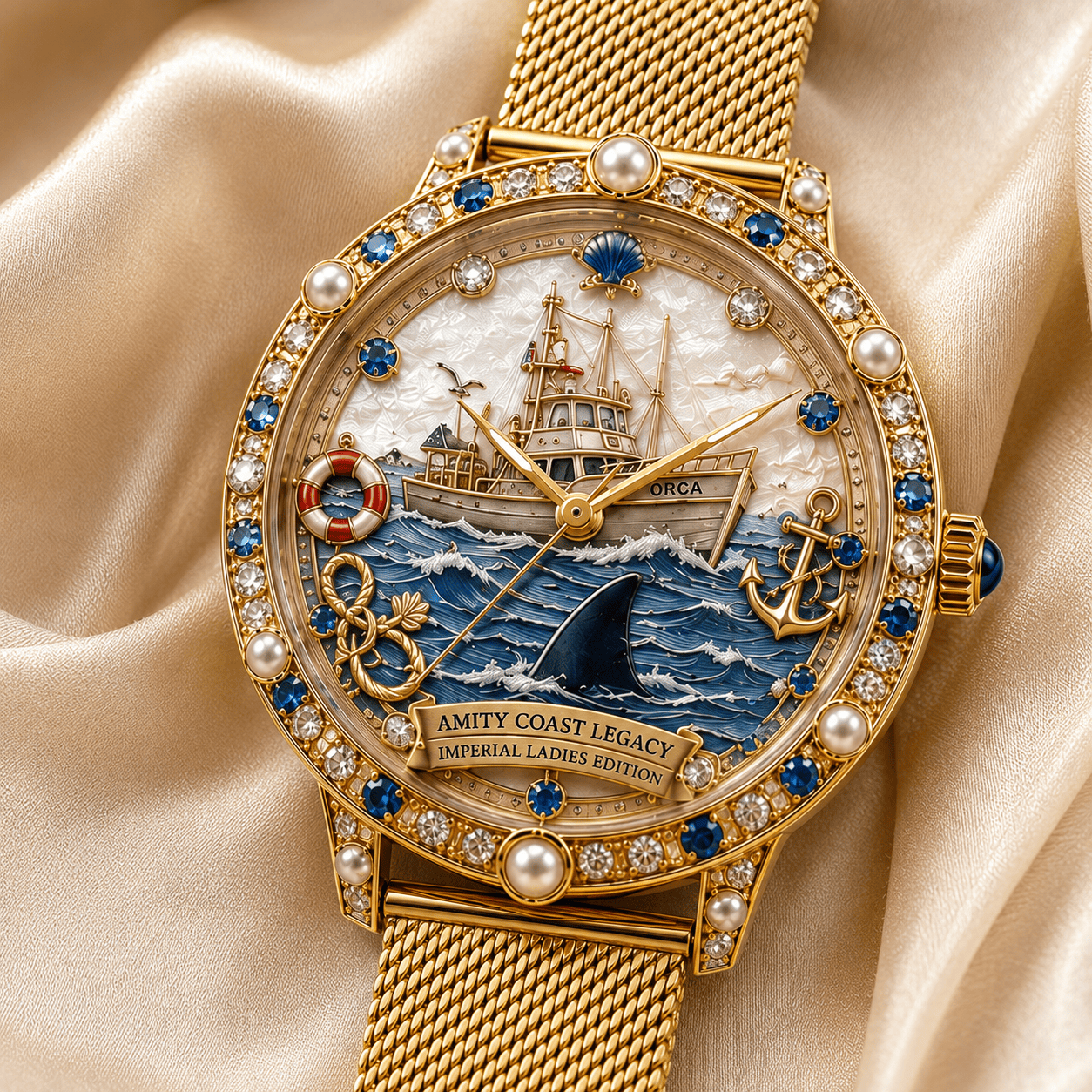 JAWS Premium Stainless Steel Watch NPL