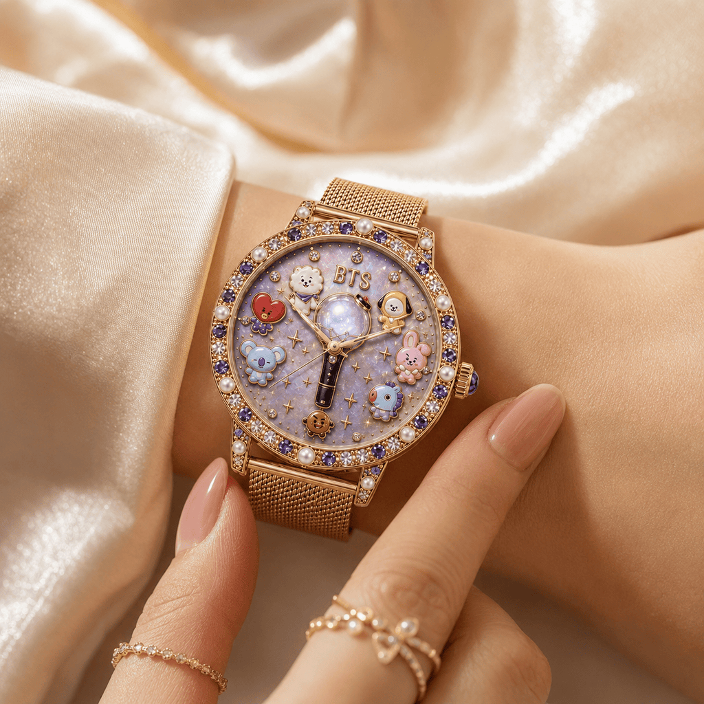 BTS Premium Stainless Steel Watch NPL