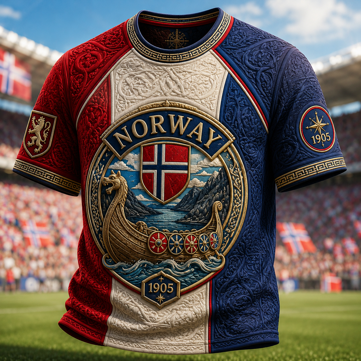 PREMIUM NOR 3D EMBOSS SHIRT TTNL