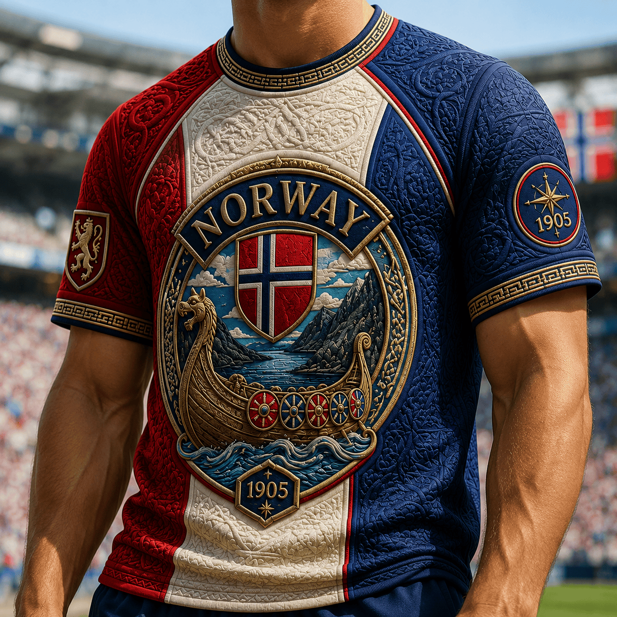 PREMIUM NOR 3D EMBOSS SHIRT TTNL