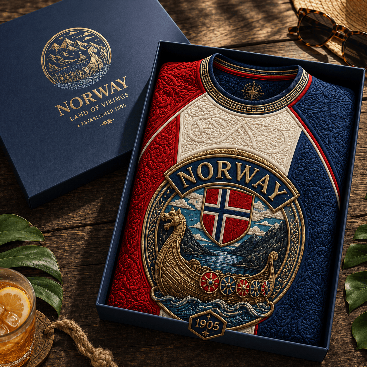 PREMIUM NOR 3D EMBOSS SHIRT TTNL