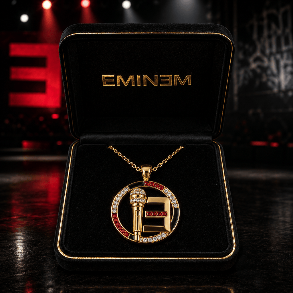 EMN Solid Gold Chain with Diamond Pendant BMD