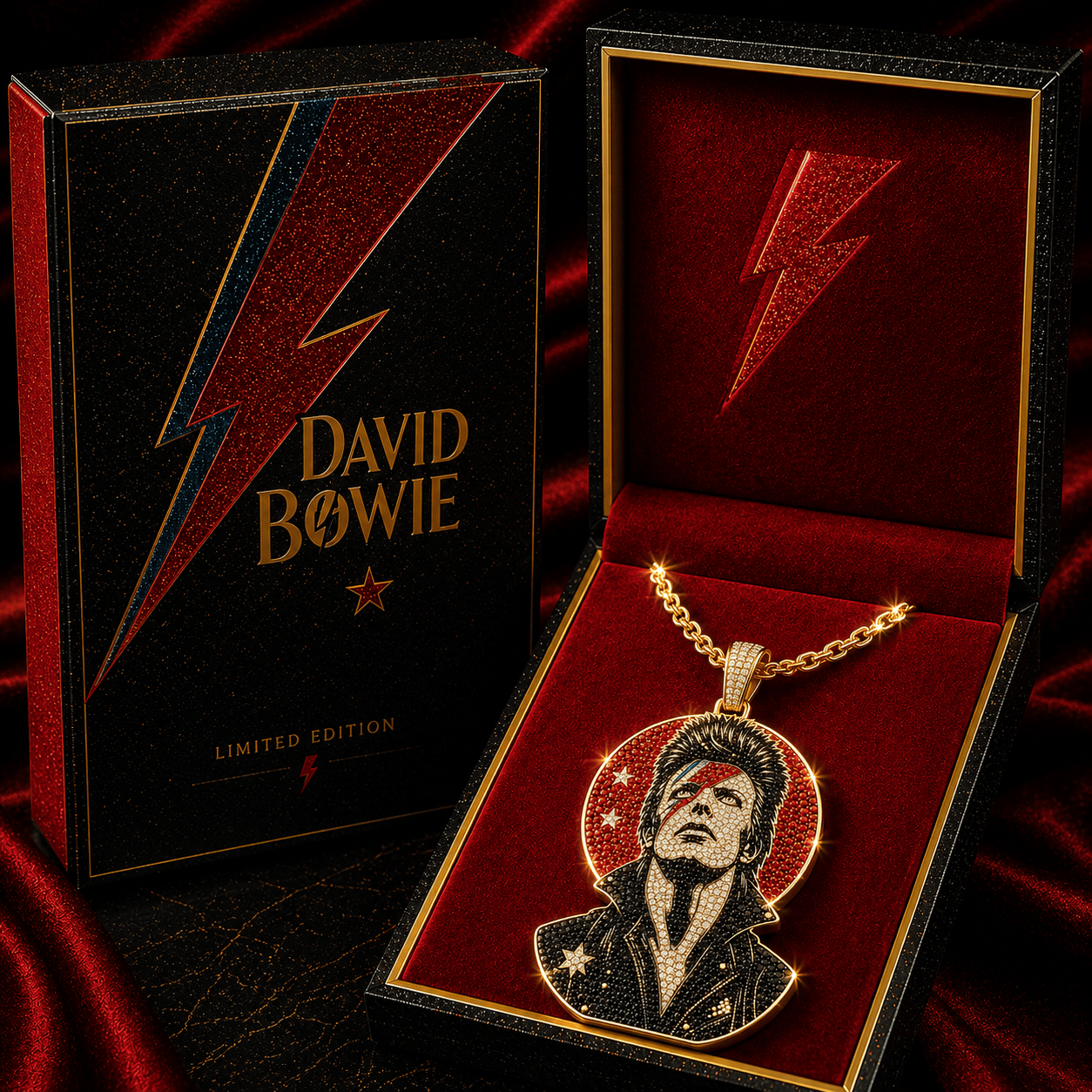 DVB Solid Gold Chain with Diamond Pendant TMH