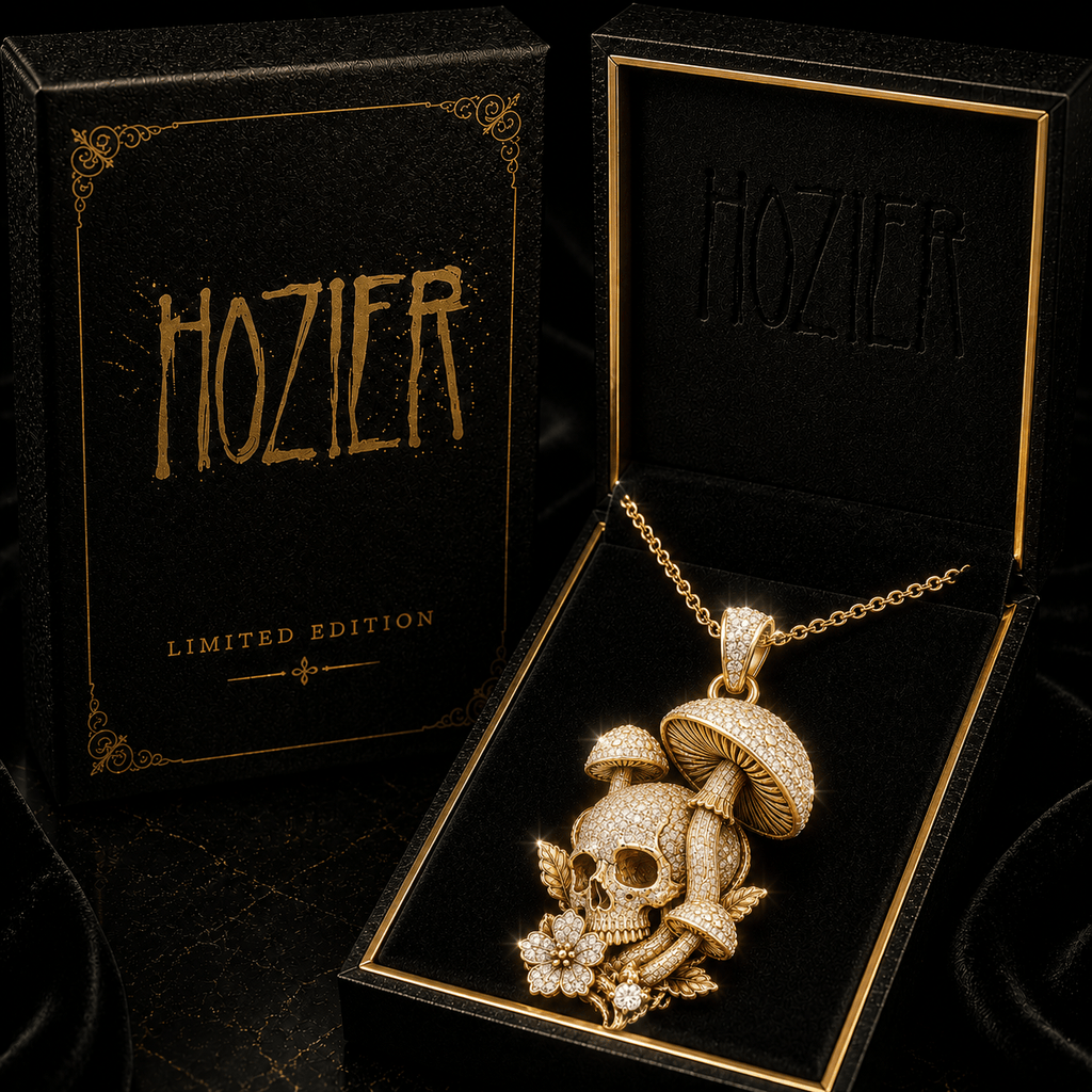 HZR Solid Gold Chain with Diamond Pendant TMH