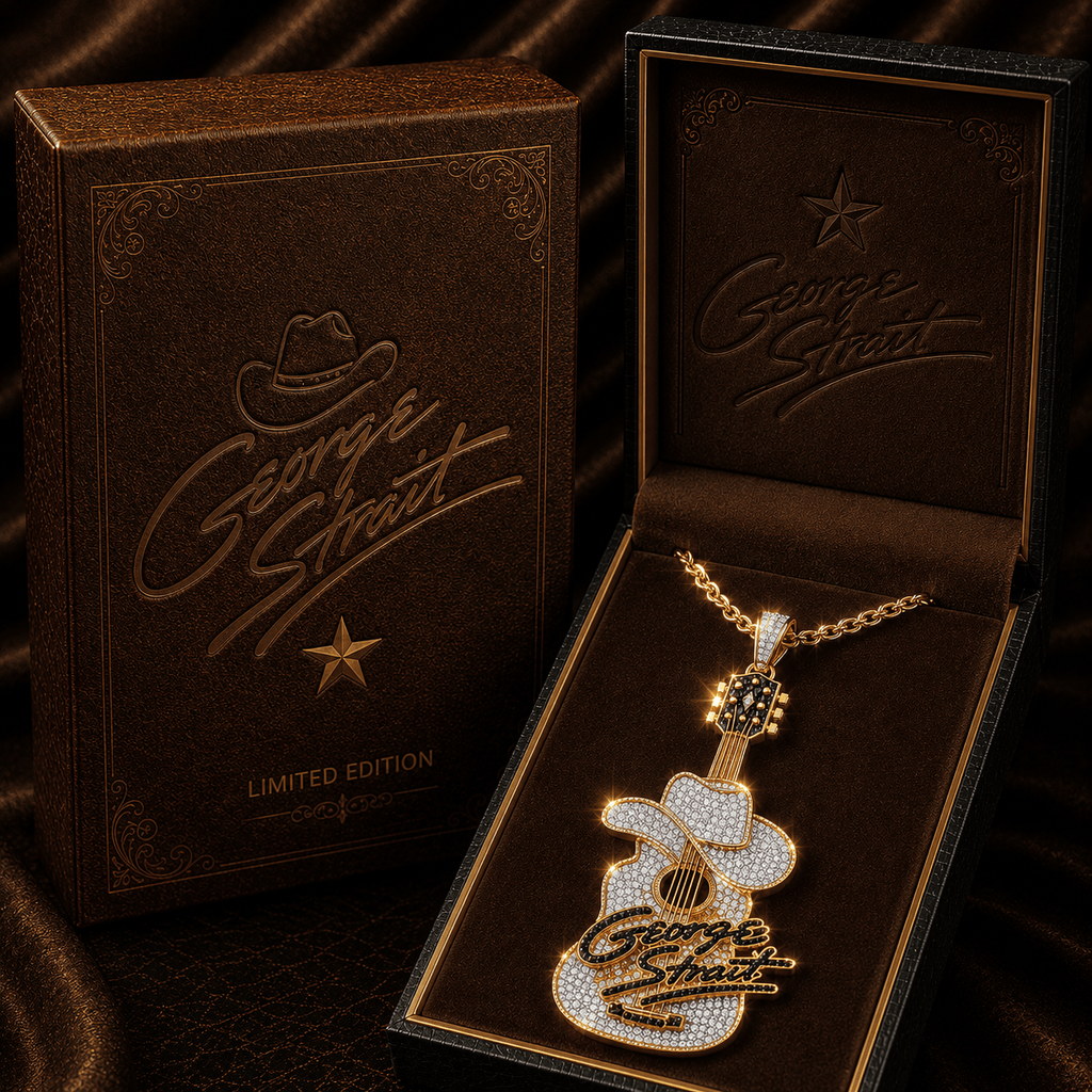GGST Solid Gold Chain with Diamond Pendant TMH