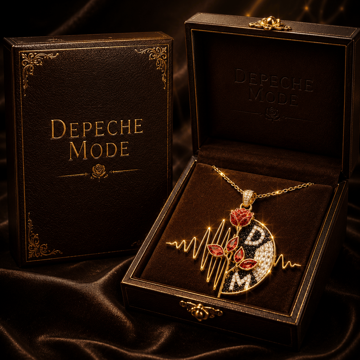 DPM Solid Gold Chain with Diamond Pendant TMH
