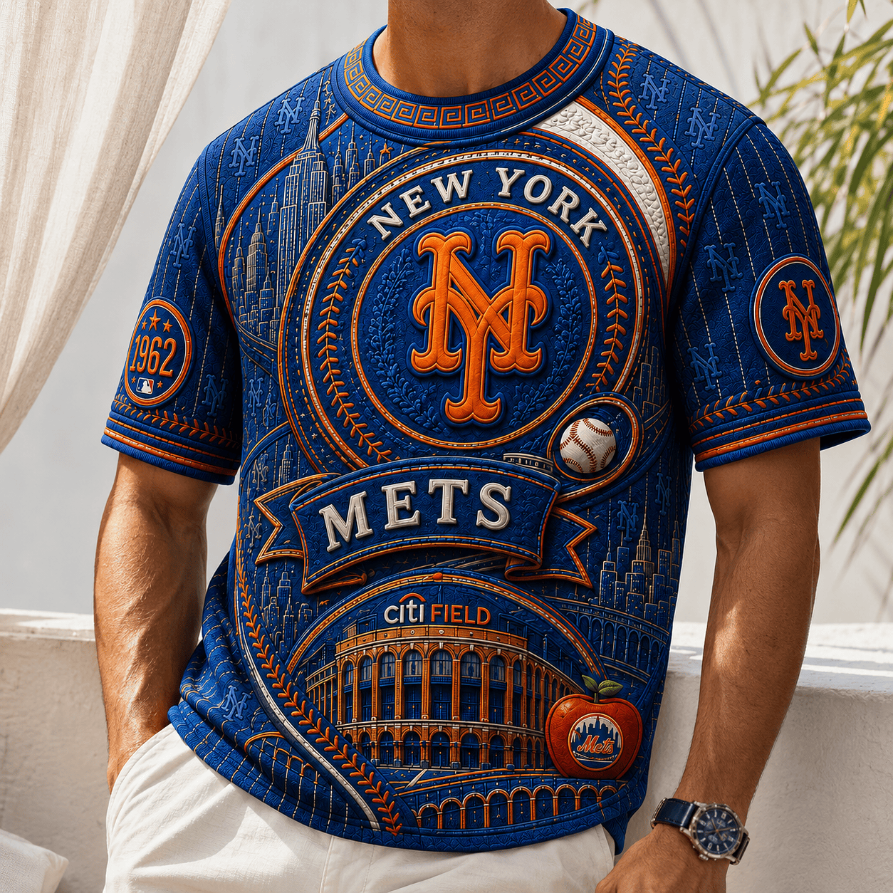 PREMIUM NYM 3D EMBOSS SHIRT HQH