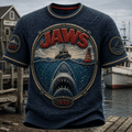 PREMIUM JAWS 3D EMBOSS SHIRT TTNL