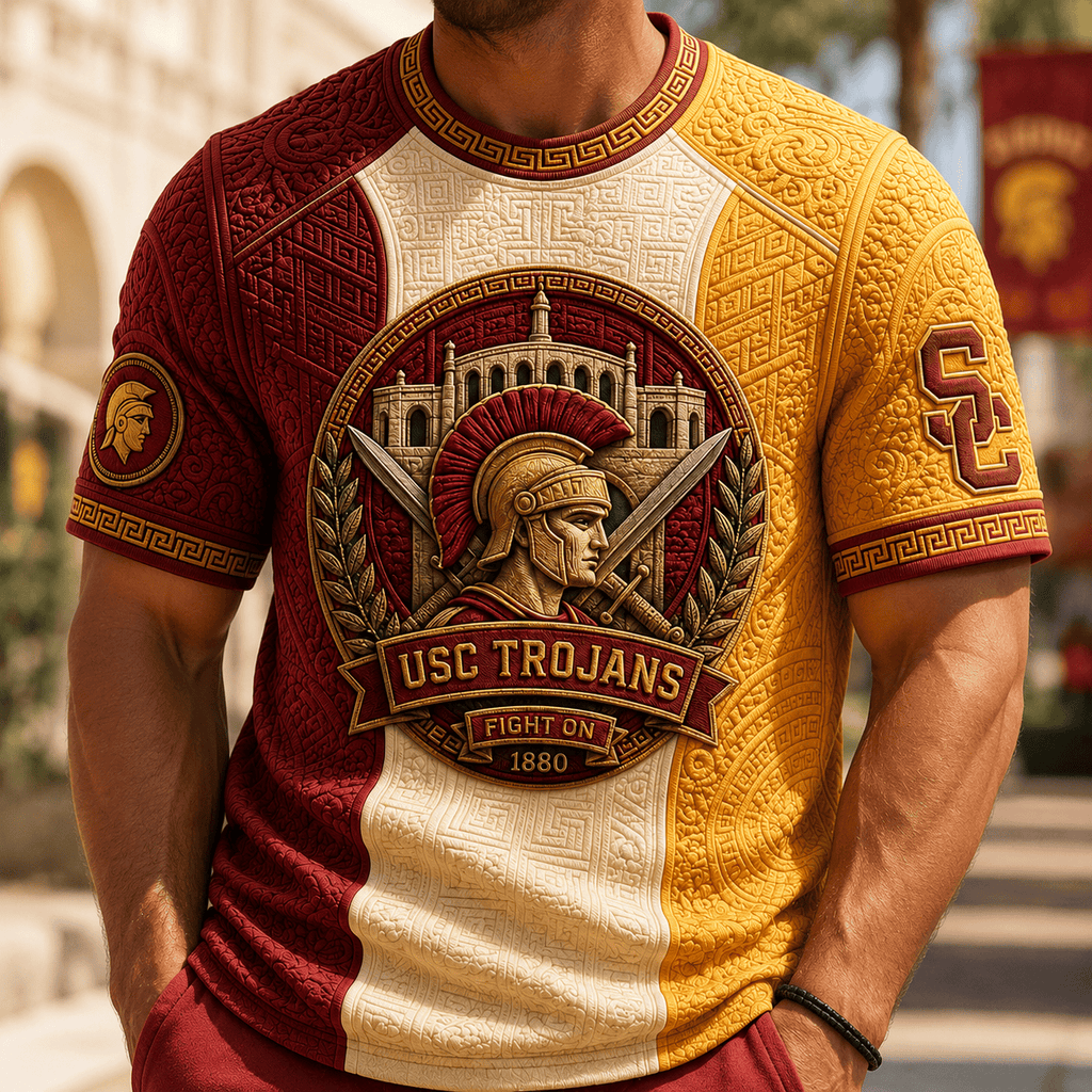 PREMIUM USC 3D EMBOSS SHIRT TTNL