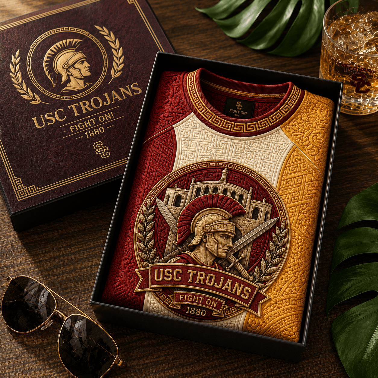 PREMIUM USC 3D EMBOSS SHIRT TTNL