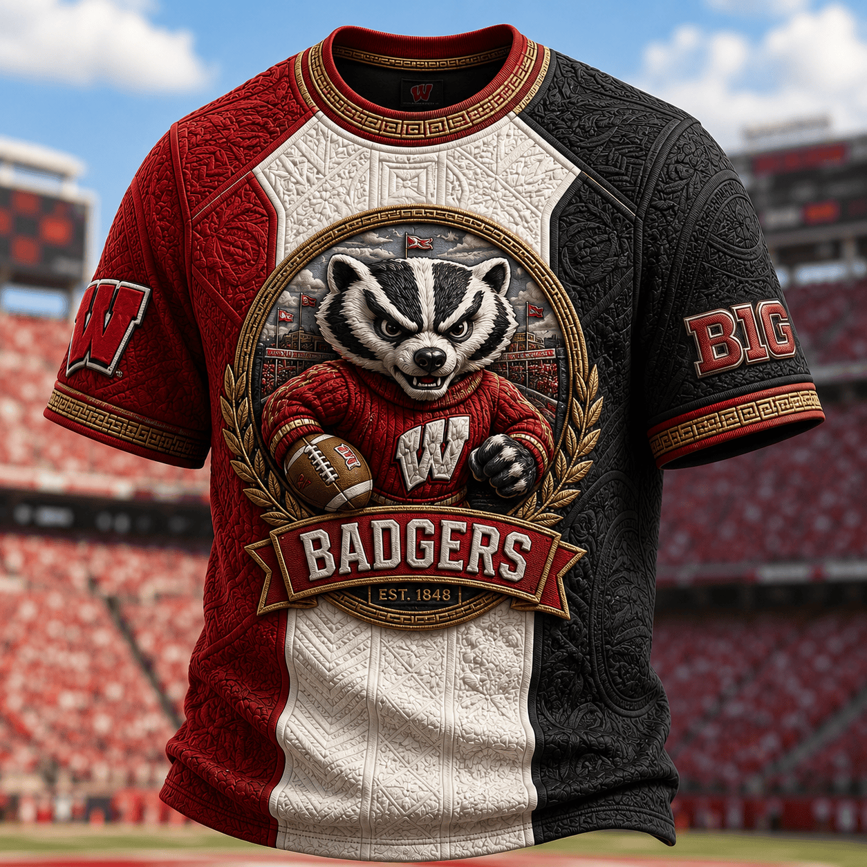 PREMIUM WBG 3D EMBOSS SHIRT TTNL