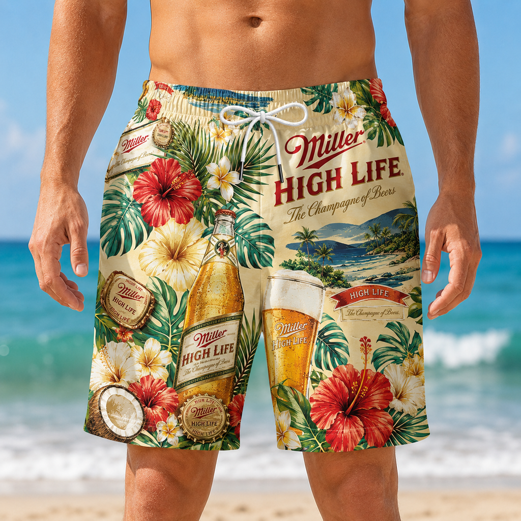 Premium MHL Hawaiian Shorts TNSM