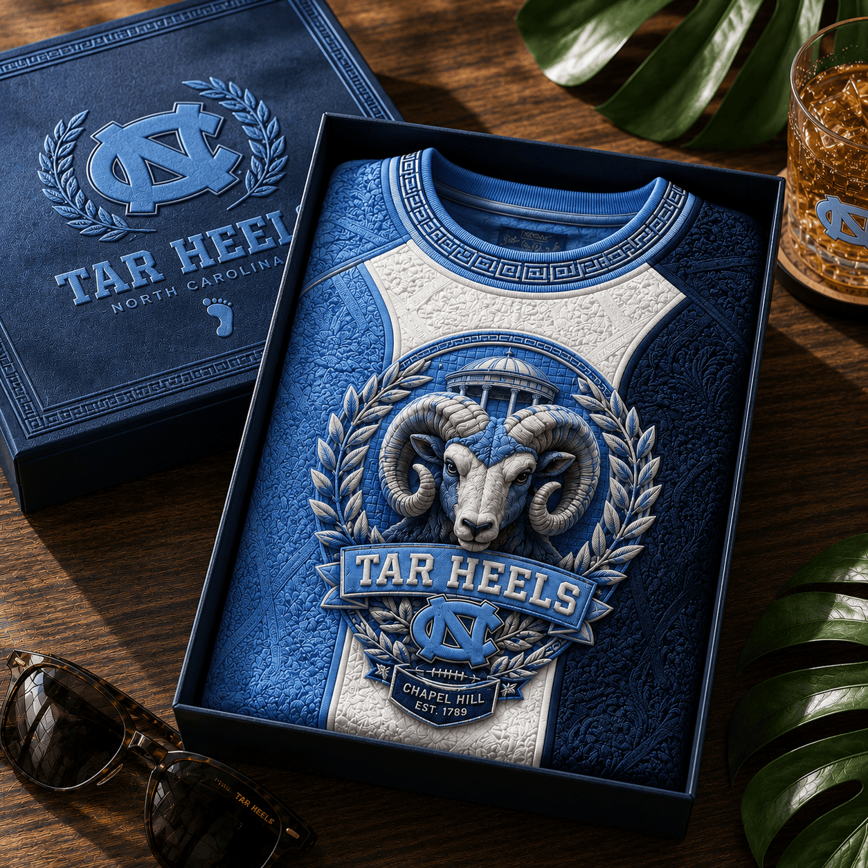 PREMIUM UNC 3D EMBOSS SHIRT TTNL